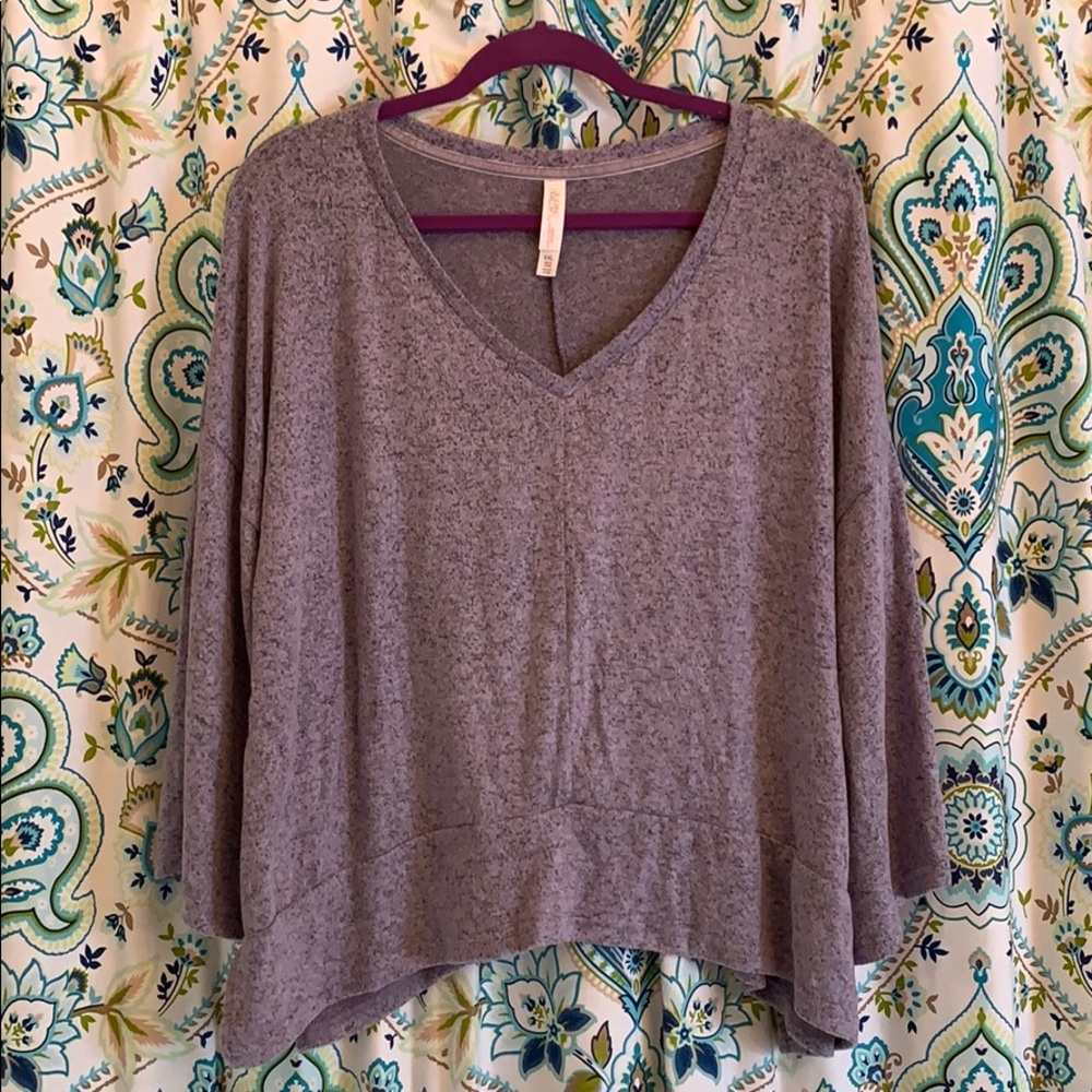 Purple sweater
